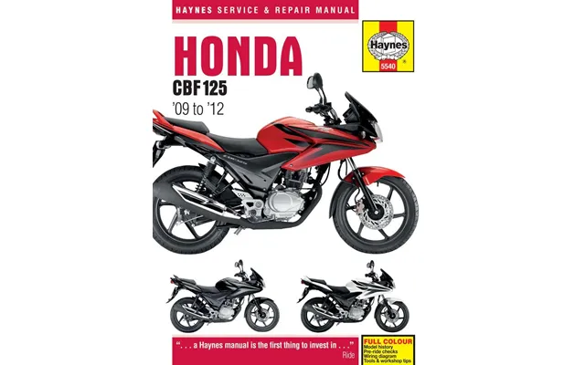 Haynes Service Manual For Honda Cbf 125 2009-2015