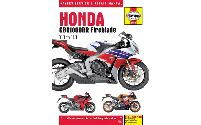 Haynes Service Manual For Honda Cbr 1000 Rr 2008-2013