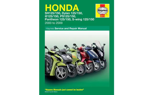 Haynes Service Manual For Honda Fes 125 2001-2009
