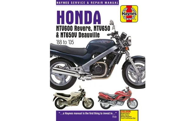 Haynes Service Manual For Honda Nt 650 V 1998-2005