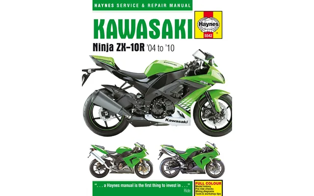 Haynes Service Manual For Kawasaki Zx-10 R 1000 2004-2010