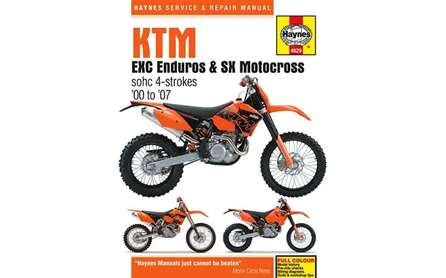 Haynes Service Manual For Ktm Exc250 Racing 2002-2006