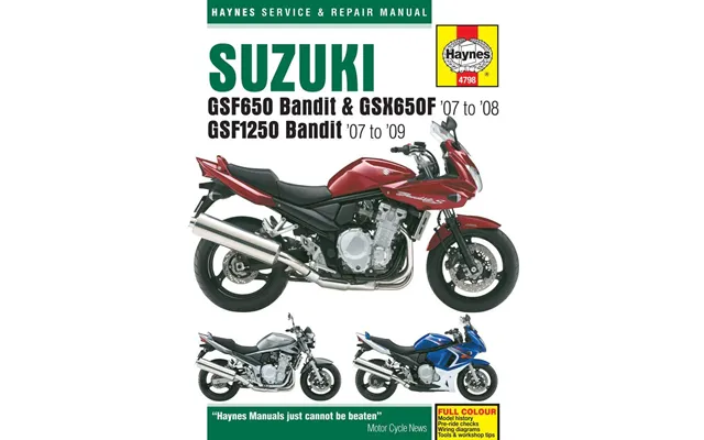 Haynes Service Manual For Suzuki Gsf 1250 2007-2011