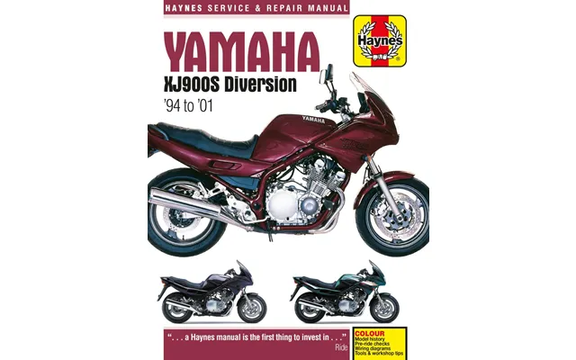 Haynes Service Manual For Yamaha Xj 900s 1995-2001
