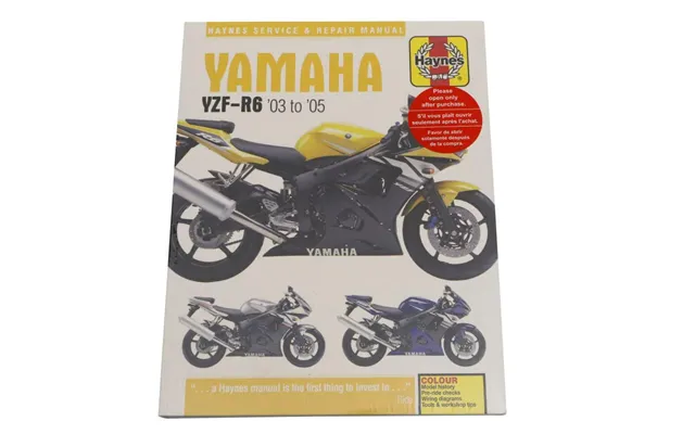 Haynes Service Manual For Yamaha Yzf-r6 600 2003-2005
