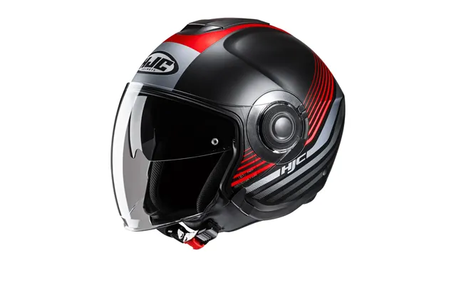 Hjc I40n Dova Mc1sf Red Motorcycle Helmet - S