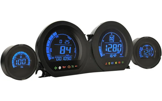 Koso Hd-03 - Four-piece Lcd Gauge Kit For Harley Davidson Flh 1868 Abs 2021