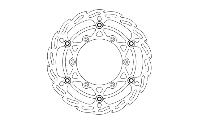 Moto Master 270 Front Brake Disc - Yamaha Wrf250 2017-2019