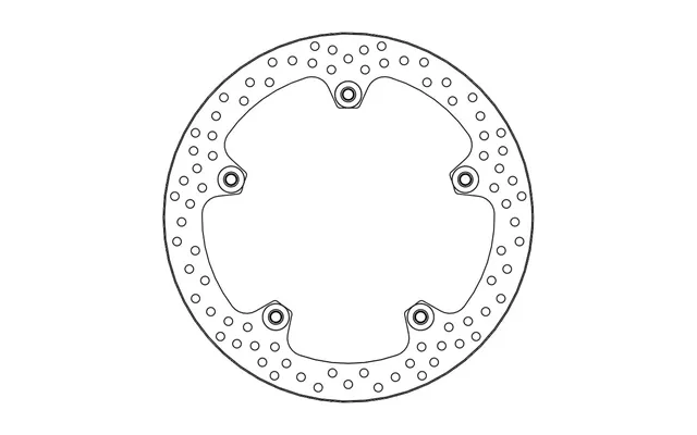 Moto Master Halo Series Fixed Front Brake Disc - Bmw R 1250 Gs 2019-2024