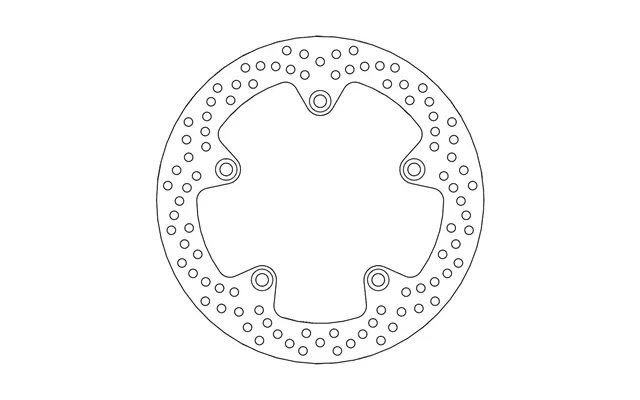Moto Master Halo Series Rear Brake Disc For Bmw C 400 Gt 2019-2024 Rear