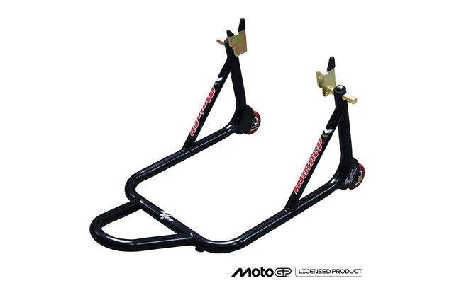 Motogp 1 Piece Rear Paddock Stand With Bobbin Spool Fitment - Black