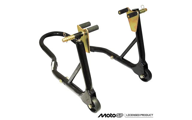 Motogp Front Paddock Stand With Round Tubing - Black