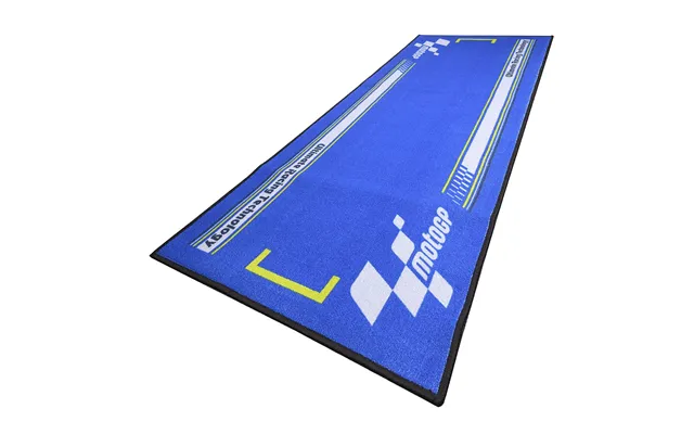 Motogp Garage Mat Series 4 190 X 80cm Blue