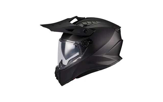 Mt Track Sv Pure A1 Motorcycle Helmet Matt Black - M