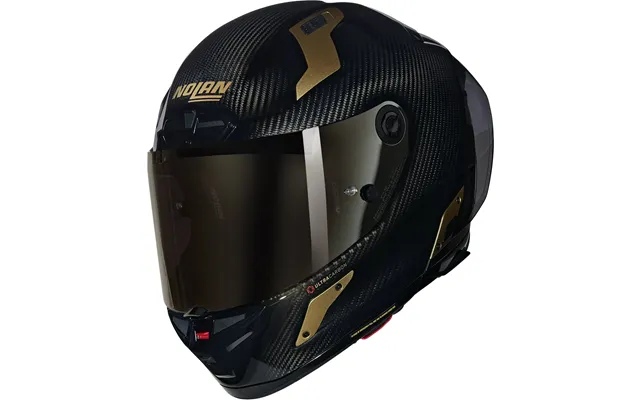 Nolan X-804 Rs Ultra Carbon Aureo Motorcycle Helmet - Black Carbon Gold