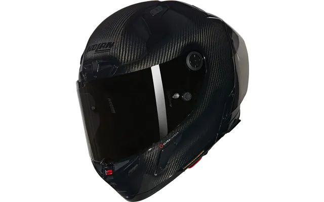 Nolan X-804 Rs Ultra Carbon Puro Motorcycle Helmet - Black Carbon Silver