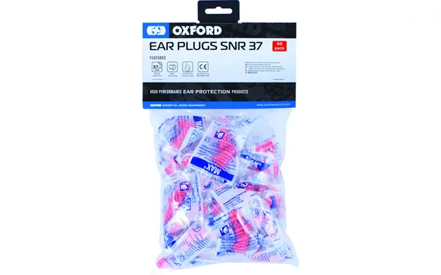 Oxford Ear Plugs Snr37 50 Pack