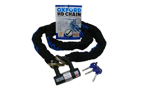 Oxford Hd Heavy Duty 1.5m Chain & Lock
