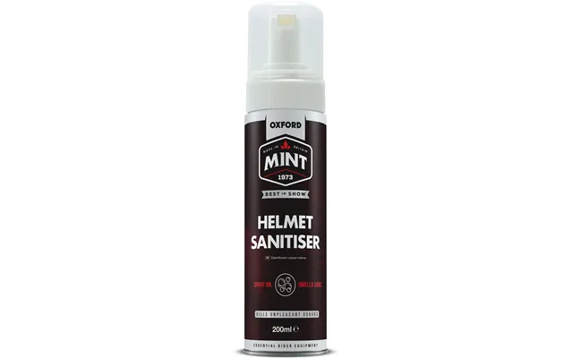 Oxford Mint Helmet Sanitiser Foam 200ml Oc300