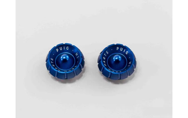 Puig Thruster Bar End Caps For Ktm 125 Duke 2011-2023 - Blue