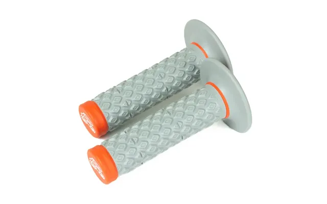 Renthal G208 Mx Dual Compound Comfort Soft Firm Grips - Orange