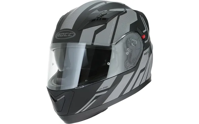 Rocc 416 Motorcycle Helmet - Matt Black Grey 55-56cm S