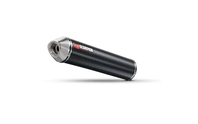 Scorpion Factory Carbon Round Exhaust - Kawasaki Z 750 2007