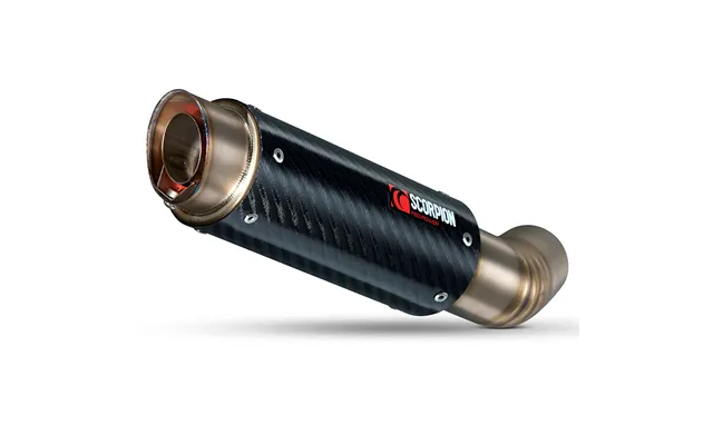 Scorpion Rp-1 Gp Carbon Round Exhaust - Suzuki Gsxr750 K6-7 2006
