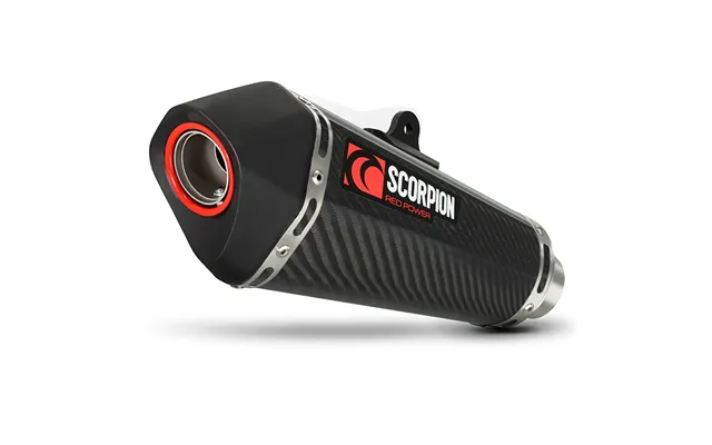Scorpion Serket Taper Carbon Oval Exhaust - Yamaha Yzf R3 & R25 2014