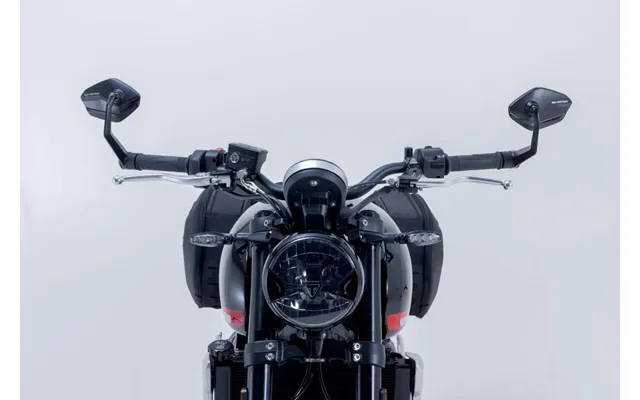 Sw Motech Bar End Mirror Set For Triumph Speed Triple 1050 Rs 2019-2020 - Anodized Black