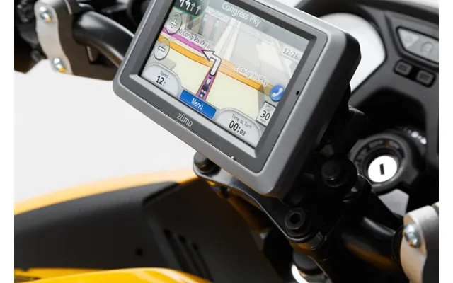 Sw Motech Handlebar Gps Mount - Suzuki Gsx650f 2008-2016