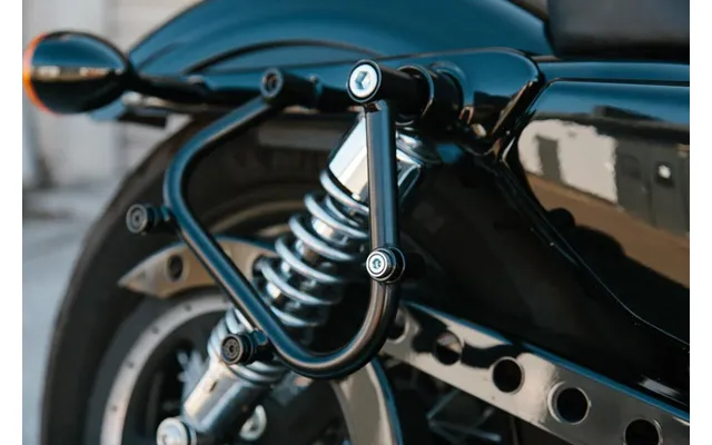 Sw Motech Slc Left Side Pannier Carrier - Harley Davidson Xl 883 R 2004-2015