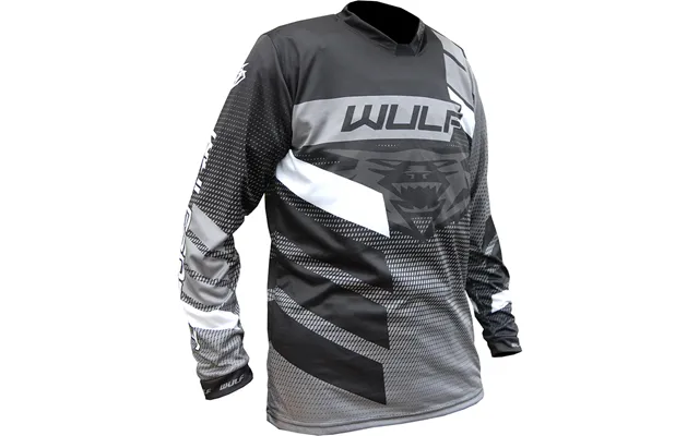 Wulf Matrix Cub Kids Motocross Jersey - Black Grey 3