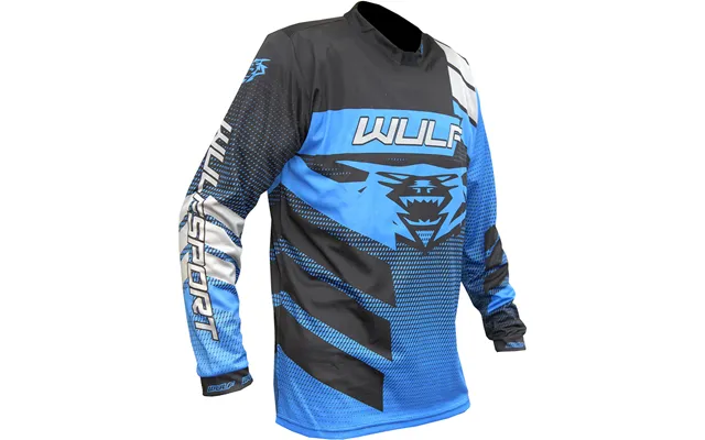 Wulf Matrix Cub Kids Motocross Jersey - Blue 8