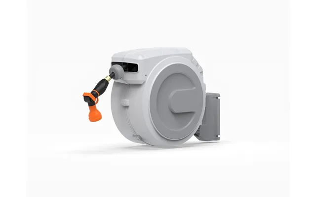 Giraffe Tools Retractable Hose Reel-130ft-new Grey - 1 2 Inch