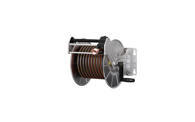 Giraffe Tools Stainless Steel Hose Reel - 5 8 X 130ft With Hose