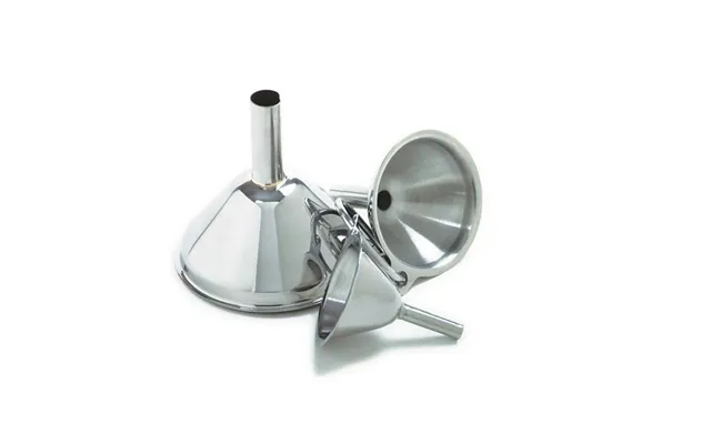 18 10 Stainless Steel 3pc Funnel Set