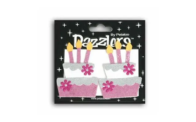 2 Tier Cake - Pink White