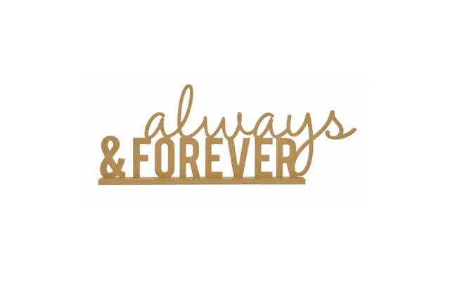 Always & Forever Standing Word