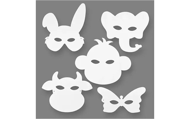 Animal Masks - H 13-24 Cm