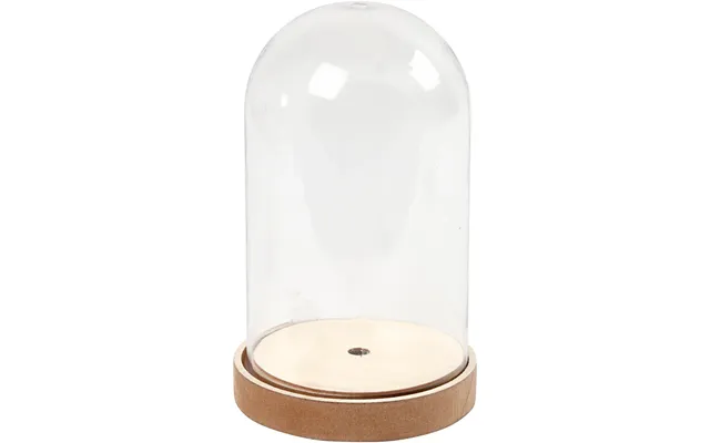 Bell On A Wooden Stand - H 18 Cm