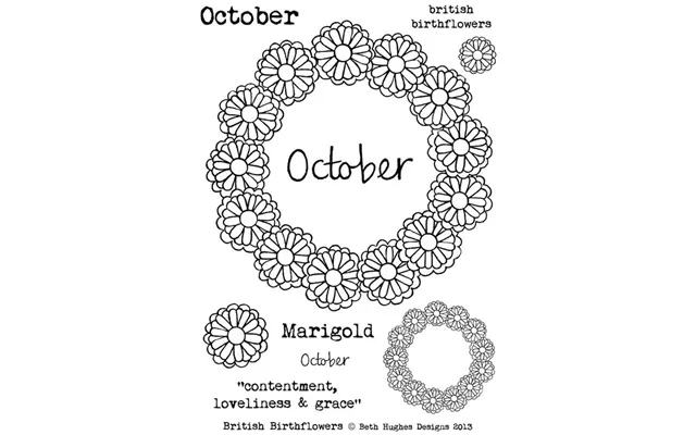 Bh British Birth Flower October