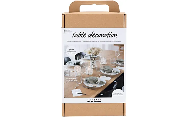 Craft Kit Table Decoration - Natural