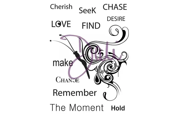 Da The Moment-butterfly Swirl