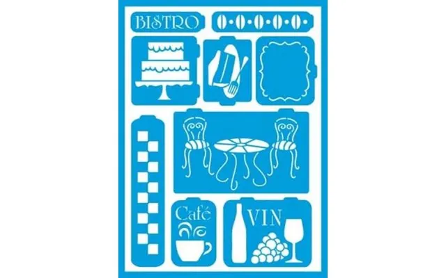 Decoart Bistro Stencil