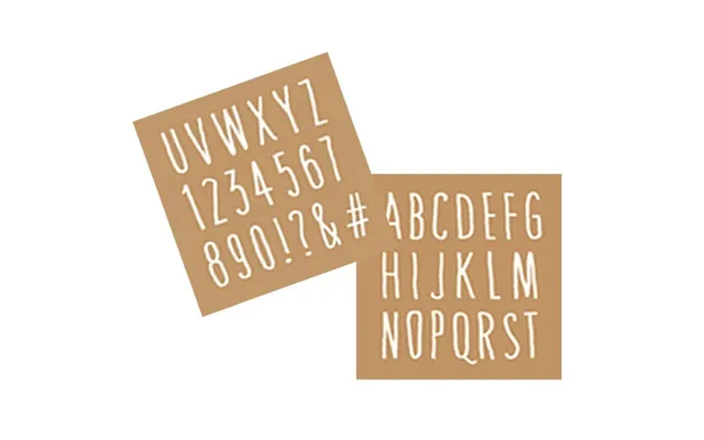 Decoart Farmhouse Font Stencil