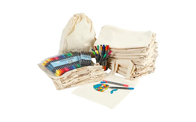 Drawstring And Shopping Bags With Marker - Size 27,5x30 Cm