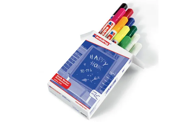 Edding 4095 Assorted Box Of 10 1x001-004 1x011 2x049 1x65 1x66 1x69