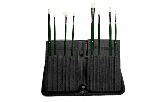Elements Oil 8 Brush Stand Wallet