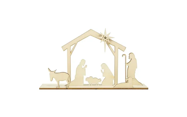Flourish Nativity Scene Embellishment